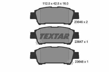 Гальмівні колодки TOYOTA Avensis Verso/Previa \R \00>>