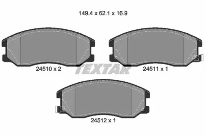 a_Гальмівні колодки CHEVROLET/OPEL Captiva/Antara \F \06>>