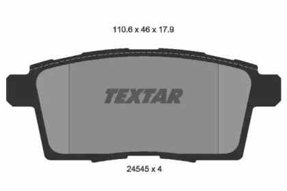 a_Гальмівні колодки FORD/LINCOLN/MAZDA Edge/MKX/CX-7/CX-9 \R \06>>