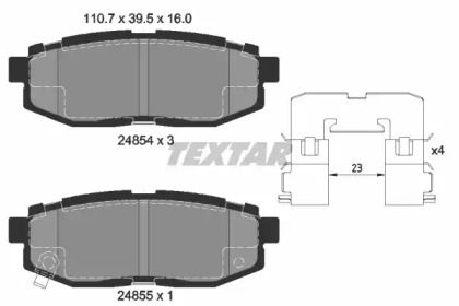 a_Гальмівні колодки SUBARU/TOYOTA BRZ/Forester/Tribeca/GT86 \R \05>>