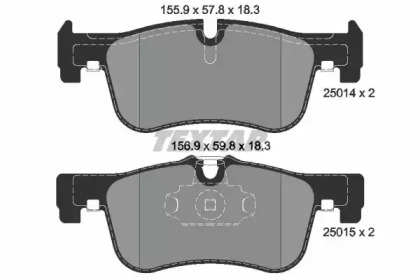 Гальмівні колодки BMW 1(F20)/2(F22) \F \10>>