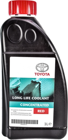 Антифриз Toyota \Long Life Coolant Concentrated\ червоний, 1л