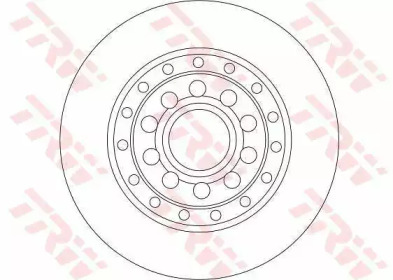 DF4269  TRW - Гальмівний диск