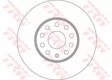 DF4295  TRW - Гальмівний диск