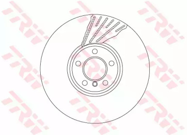 a_Диск гальмівний BMW 5*(F07,F10)/ 7(F01,F02) \FL \D=374mm \08>>