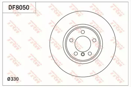 Диск гальмівний (1 шт.) BMW 3(F30) \F D=330mm \11>>