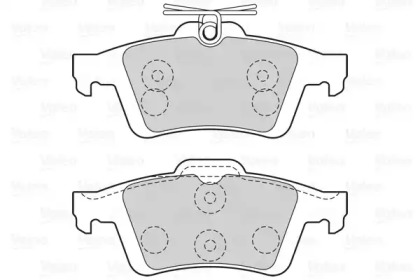 Гальмівні колодки дискові FORD/VOLVO C-Max/Focus/C30/C70/S40/V40/V50 \1,0-2,5 \R \03>>