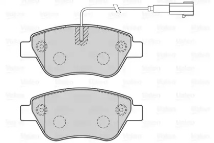 Гальмівні колодки дискові ALFA/CITROEN/FIAT/PEUGEOT Nemo/Punto/Linea/Bipper \1,2-1,9 \F  \01>>