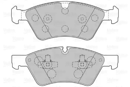 Гальмівні колодки дискові MERCEDES GL-Class/M-Glass/R-Class \3,0-5,0 \F \05>>