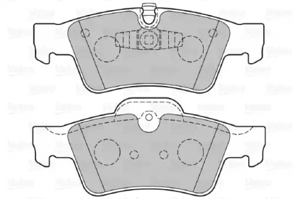 Гальмівні колодки дискові MERCEDES GL-Class/M-Class/R-Class \3,0-6,2 \R \05>>