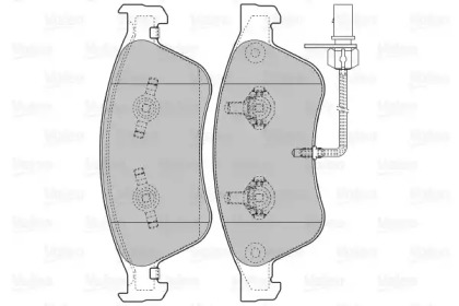 Гальмівні колодки дискові AUDI/VW A6/A8/Phaeton \2,8-6,0 \02-16