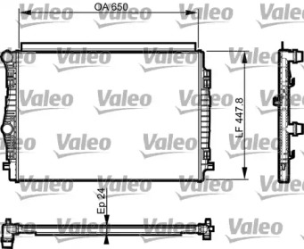 Радіатор AUDI/SKODA/VW A3/Q2/Q3/Karoq/Octavia/Passat ''12>>