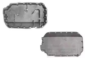 Піддон, масляний картера двигуна VAG A4/Pass.2.5Tdi 97>04 без отвору під датчик (вир-во Wan Wezel)