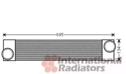 Радіатор інтеркулера