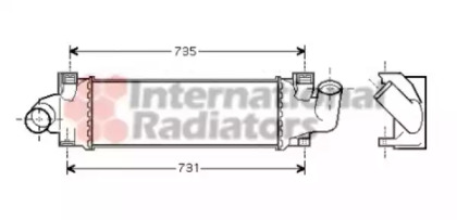 Інтеркулер FOCUS2/FOC C-MAX TDCi 03- (вир-во Van Wezel)