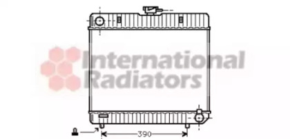 Радіатор охолодження двигуна MB W123/W126 MT 76-84 (Van Wezel)