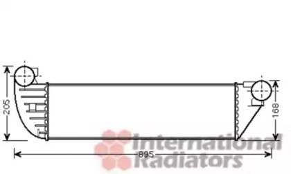 Радіатор інтеркулера