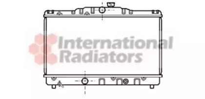 Радіатор охолодження (вир-во Van Wezel)