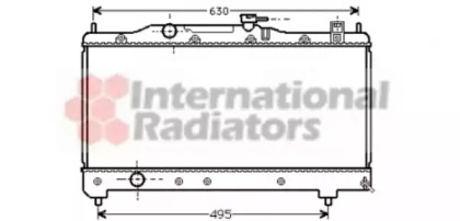 Радіатор AVENSIS 16/18 MT 98-00 (Van Wezel)