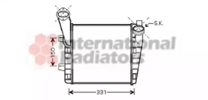 Інтеркулер CAYENNE/TOUAREG 02-07 (Van Wezel)