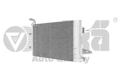 Радіатор кондиціонера Skoda Fabia (00-10)/VW Polo (02-10)/Seat Cordoba (03-09),Ibiza (02-10) (28200007001) VIKA