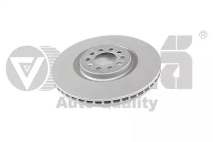 brake disc; front