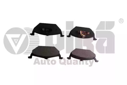 Колодки гальмівні передні Skoda Fabia (00-10)/VW Polo (02-10)/Seat Cordoba (03-09),Ibiza (02-10) (66980007001) VIKA