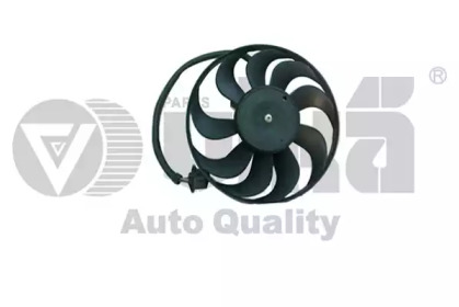 Вентилятор радіатора 220/60W Skoda Fabia (00-08), Octavia (97-11)/VW Golf (03-06), Polo (02-10) (99590017901) VIKA