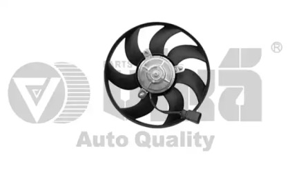 Вентилятор радіатора 200W Skoda Octavia (04-08,09-13), Superb (08-13,14-)/VW Passat (06-07)/Audi A3 (04-13) (99590789801) VIKA