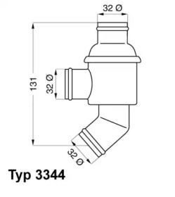 Термостат BMW 3 5 E30 E12 E28