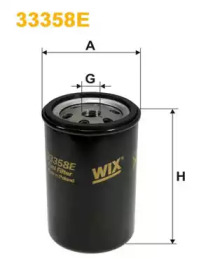 Фильтр топливный (h=124mm)