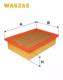 Фільтр повітряний FIAT WA6265/AP091 (вир-во WIX-FILTERS)