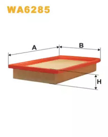 Фільтр повітряний WA6285/108/1 (вир-во WIX-FILTERS)