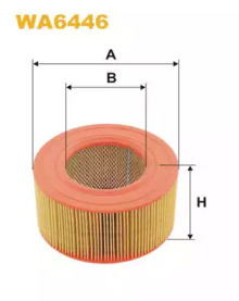 Фільтр повітряний WA6446/AR266 (вир-во WIX-FILTERS)