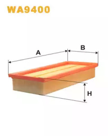 Фільтр повітряний WA9400/AP022/1 (вир-во WIX-FILTERS)