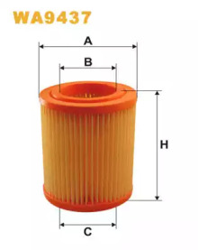 Фільтр повітряний WA9437/246/2 (вир-во WIX-FILTERS)