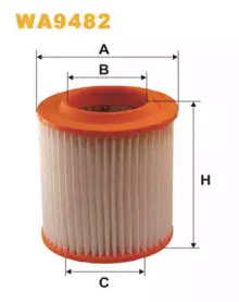 Фільтр повітряний WA9482/AR371 (вир-во WIX-FILTERS)