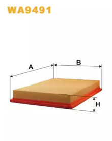 Фільтр повітряний AP003/8/WA9491 (вир-во WIX-FILTERS)