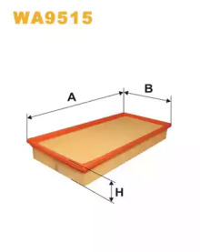 Фільтр повітряний WA9515/AP004/3 (вир-во WIX-FILTERS)