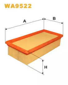 Фільтр повітряний WA9522/AP195 (вир-во WIX-FILTERS)