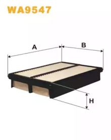 Фільтр повітряний WA9547/AP182/9 (вир-во WIX-FILTERS)