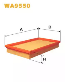 Фільтр повітряний WA9550/190/3 (вир-во WIX-FILTERS)