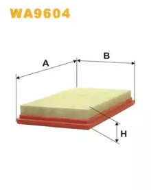 Фільтр повітряний AP124/1/WA9604 (вир-во WIX-FILTERS)