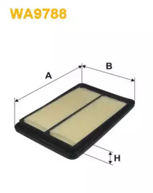 Фільтр повітряний NISSAN QASHQAI II 14-, X-TRAIL III 14- (вир-во WIX-FILTERS)