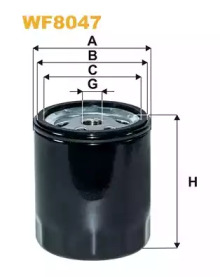 Фільтр палив. MERCEDES WF8047/PP840 (вир-во WIX-FILTERS)