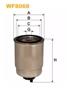 Фільтр палив. PP864/WF8068 (вир-во WIX-FILTERS)