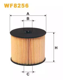 Фільтр палив. CITROEN WF8256/PE816/4 (вир-во WIX-FILTERS)