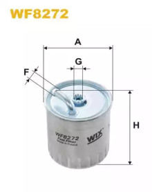 Фільтр палив. PP841/4/WF8272 (вир-во WIX-FILTERS)