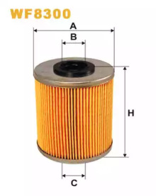 Фільтр палив. RENAULT WF8300/PM815/3 (вир-во WIX-FILTERS)