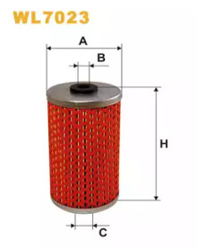 Фільтр масляний двигуна MB WL7023/OM509 (вир-во WIX-FILTERS)